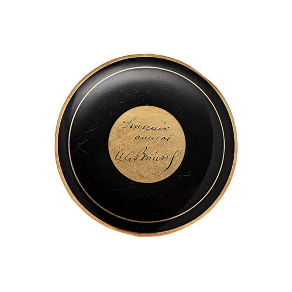 French onyx and enamel lever dress pocket watch Circa 1920 French onyx and enamel lever dress pocket watch Circa 1920