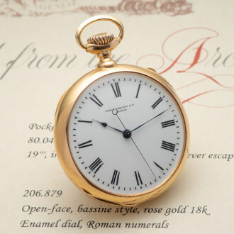 Swiss independent dead centre seconds lever watch Circa 1888