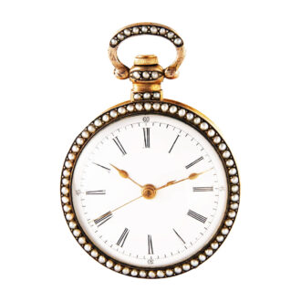 Swiss gilt metal watch made for the Chinese market Circa 1870