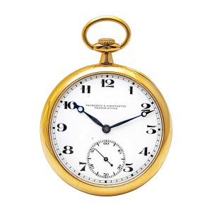 Swiss chronometer with Guillaume-type balance Circa 1919