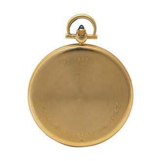 Rare Swiss 18K gold complicated pocket watch Circa 1985