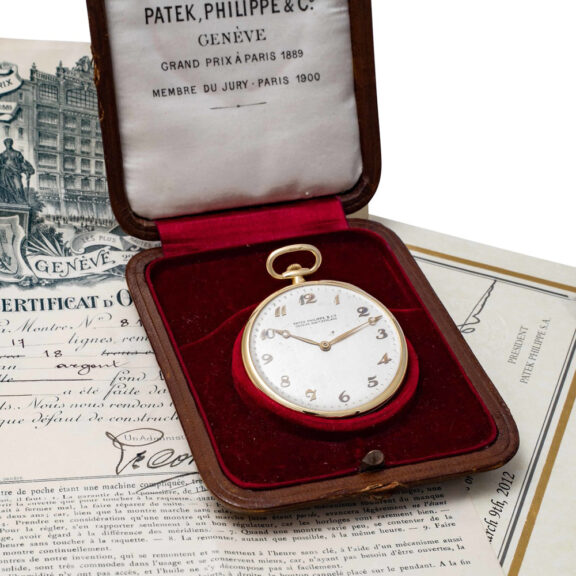 Rare Swiss 18K gold Art Deco dress watch circa 1927 Rare Swiss 18K gold Art Deco dress watch circa 1927