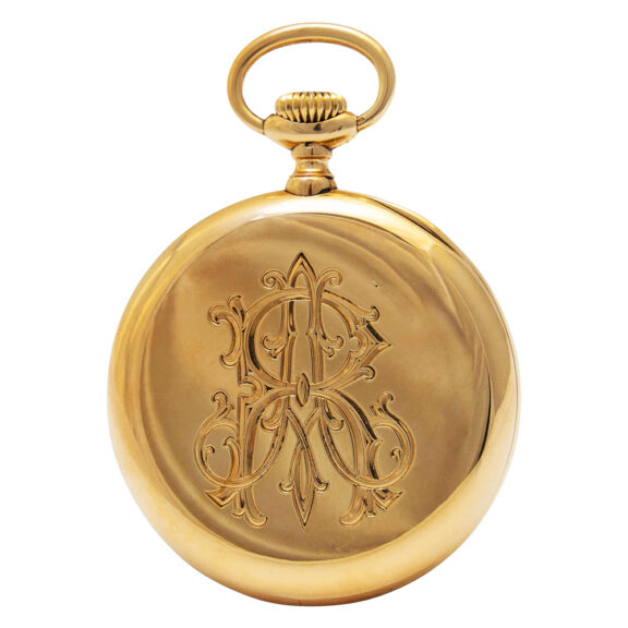 Rare Swiss 18K gold observatory pocket chronometer Circa 1913 Rare Swiss 18K gold observatory pocket chronometer Circa 1913
