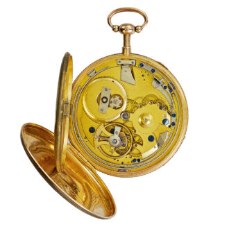 French 20K gold quarter repeating pocket watch Circa 1806-1809