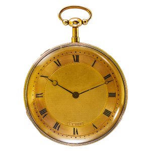 French 20K gold quarter repeating pocket watch Circa 1806-1809