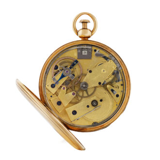 Swiss 18K gold quarter repeating pocket watch Circa 1820-1830