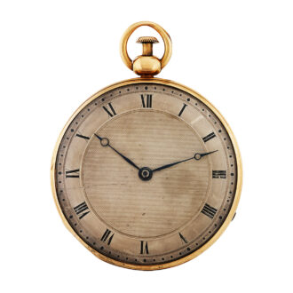 Swiss 18K gold quarter repeating pocket watch Circa 1820-1830