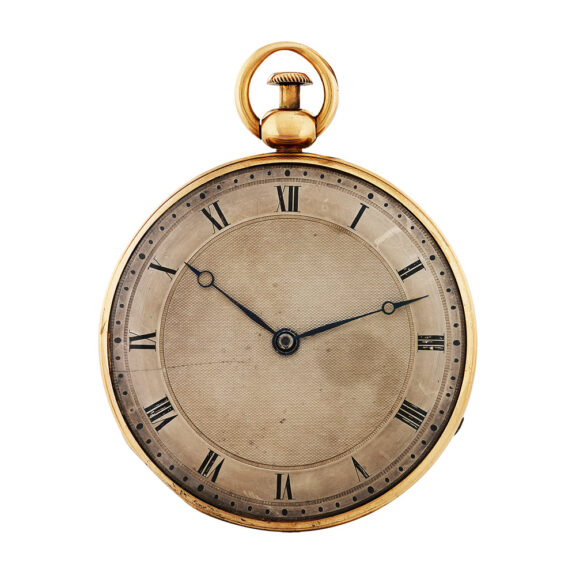 Swiss 18K gold quarter repeating pocket watch Circa 1820-1830