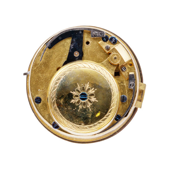 Early Swiss 18k gold self-winding pocket watch Circa 1780 Early Swiss 18k gold self-winding pocket watch Circa 1780