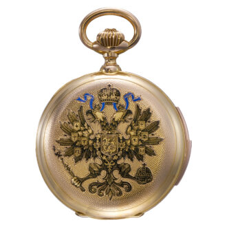 Swiss repeating Imperial presentation repeating watch Circa 1890