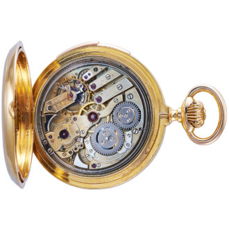 Swiss repeating Imperial presentation repeating watch Circa 1890
