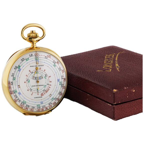 Swiss double-faced watch with chronographs and recorders Circa 1930 Swiss double-faced watch with chronographs and recorders Circa 1930
