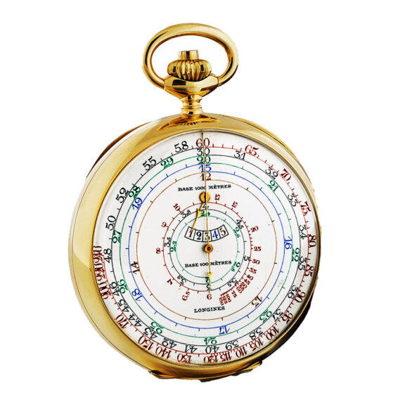 Swiss double-faced watch with chronographs and recorders Circa 1930 Swiss double-faced watch with chronographs and recorders Circa 1930