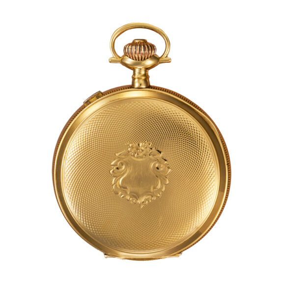 Swiss 14K gold lever split-seconds chronograph Circa 1920 Swiss 14K gold lever split-seconds chronograph Circa 1920