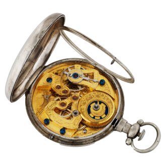 Swiss silver pocket watch for the Chinese market Circa 1880-1900