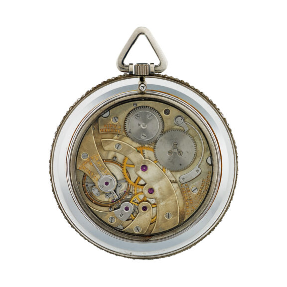 French rock crystal open faced keyless dress watch Circa 1910 French rock crystal open faced keyless dress watch Circa 1910