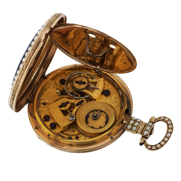 English watch with centre seconds for the Chinese market Circa 1845 English watch with centre seconds for the Chinese market Circa 1845