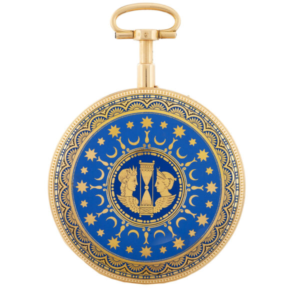 Rare French gold half-quarter repeating watch Circa 1810 Rare French gold half-quarter repeating watch Circa 1810