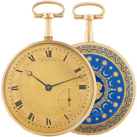 Rare French gold half-quarter repeating watch Circa 1810