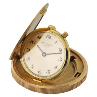 Swiss 18K gold US twenty dollar coin watch Circa 1971