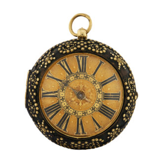 French single-handed pair-cased verge watch Circa 1660