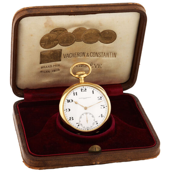 Swiss 18K yellow gold open faced lever pocket watch Circa 1925 Swiss 18K yellow gold open faced lever pocket watch Circa 1925