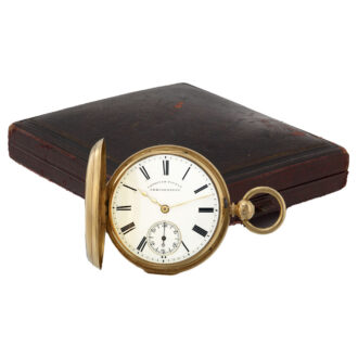 English watch with chronometer detent escapement Circa 1842