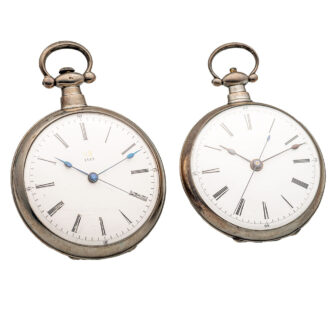 Swiss silver watches for the Chinese market Circa 1870-1890