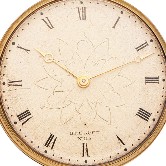 French gold pendant watch with experimental balance Circa 1840 French gold pendant watch with experimental balance Circa 1840