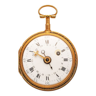 Gold verge pocket watch with date of the month Circa 1785