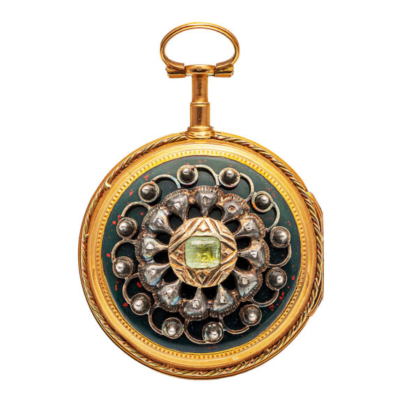 Gold verge pocket watch with date of the month Circa 1785 Gold verge pocket watch with date of the month Circa 1785