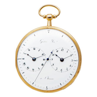 Swiss 18 Carat yellow gold dead seconds pocket watch Circa 1820
