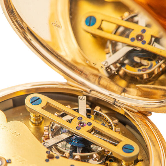 English one-minute tourbillon with centre seconds Circa 1902 English one-minute tourbillon with centre seconds Circa 1902