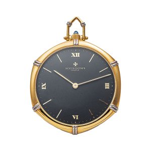 Swiss octagonal white and yellow gold dress watch Circa 1982