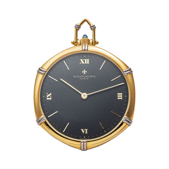 Swiss octagonal white and yellow gold dress watch Circa 1982