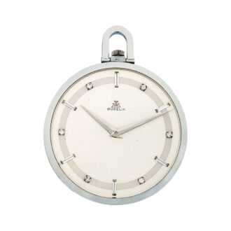 Fine Swiss platinum diamond set pocket watch Circa 1930