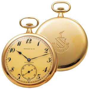 Swiss gold five-minute repeating lever watch Circa 1917