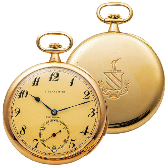 Swiss gold five-minute repeating lever watch Circa 1917