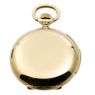 Swiss gold minute repeating hunting cased pocket Circa 1900