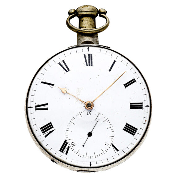 English silver pair-cased observation pocket watch Circa 1810 English silver pair-cased observation pocket watch Circa 1810
