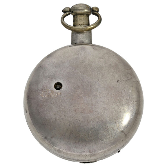 English silver pair-cased observation pocket watch Circa 1810 English silver pair-cased observation pocket watch Circa 1810