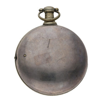 English silver pair-cased observation pocket watch Circa 1810