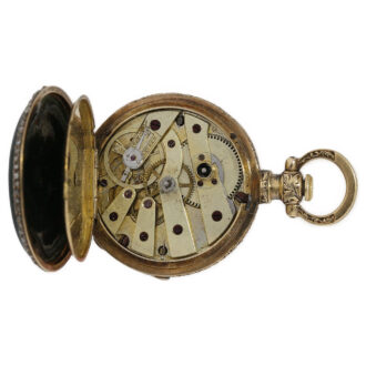 Rare French 18K gold miniature ladies' pendant watch Circa 1830