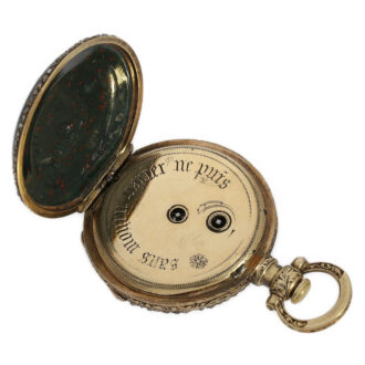 Rare French 18K gold miniature ladies' pendant watch Circa 1830