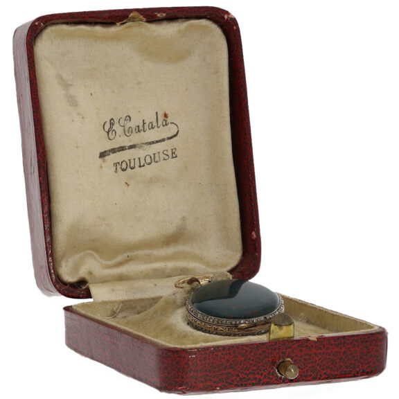 Rare French 18K gold miniature ladies' pendant watch Circa 1830 Rare French 18K gold miniature ladies' pendant watch Circa 1830