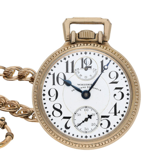 American sought-after railroader's watch with power reserve Circa 1928 American sought-after railroader's watch with power reserve Circa 1928