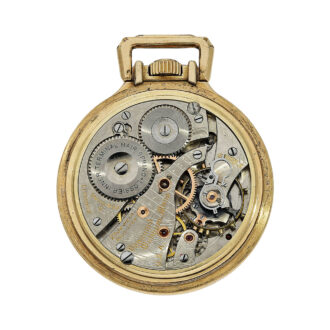 American sought-after railroader's watch with power reserve Circa 1928