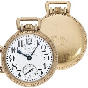 American sought-after railroader's watch with power reserve Circa 1928