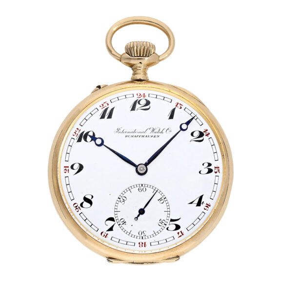 Swiss gold open faced Lepine pocket watch Circa 1922 Swiss gold open faced Lepine pocket watch Circa 1922