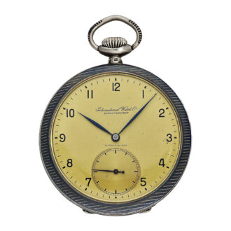 Extremely rare Swiss Tula decorated pocket watch Circa 1941